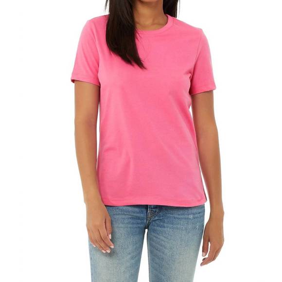 BELLA + CANVAS | Tops | New Bella Canvas Tee Shirt In Charity Pink ...